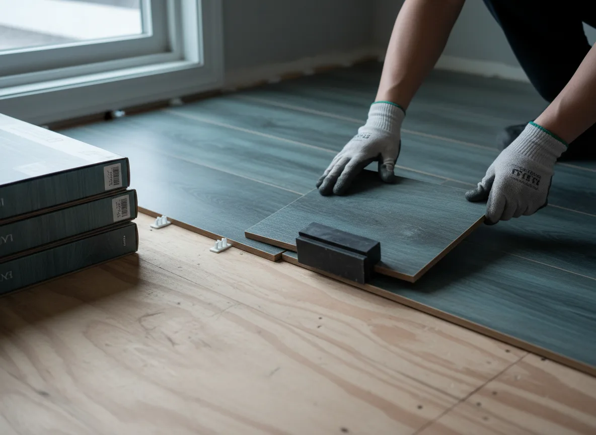Luxury Vinyl Plank Installation company in Vinson, OK